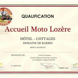 Qualification « Accueil Moto Lozère »